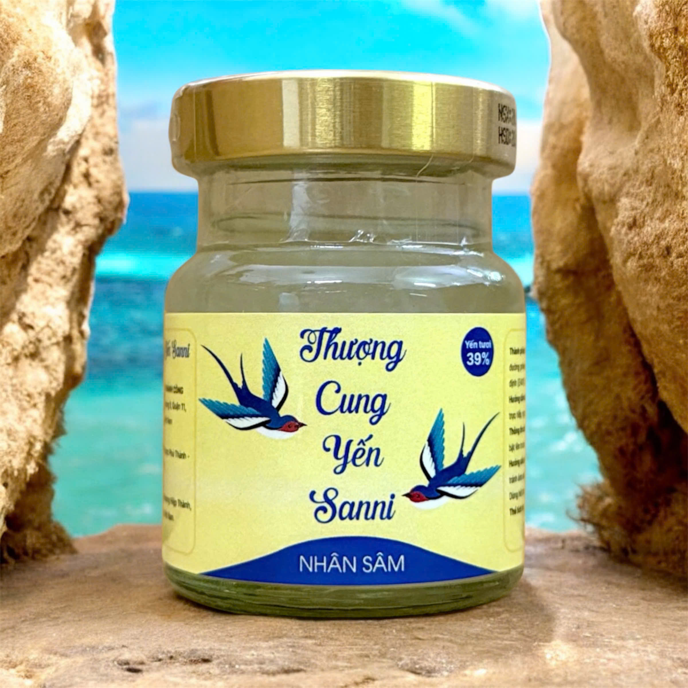 Hũ yến Thượng Cung Yến Sanni 70ml Nhân Sâm